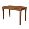 International Concepts Writing Desk with Drawer, 26 in D X 48 in W X 30 in H, Espresso, Wood OF581-41
